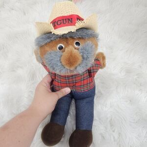 Shotgun Red Doll Hee Haw Nashville Stuffed Plush 14" Vintage